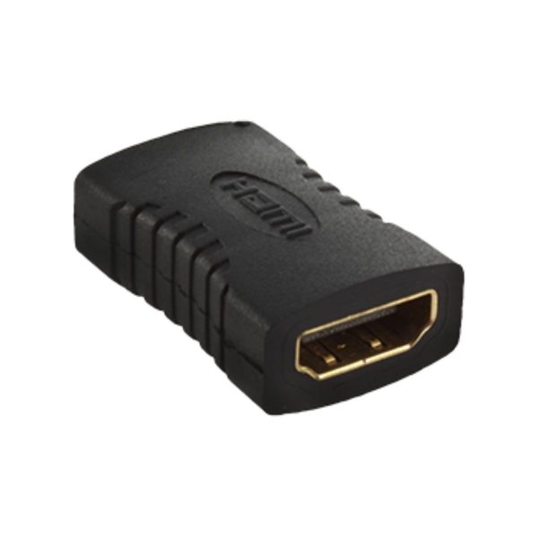 DeTech Adapter HDMI F - HDMI F, Black - 17106