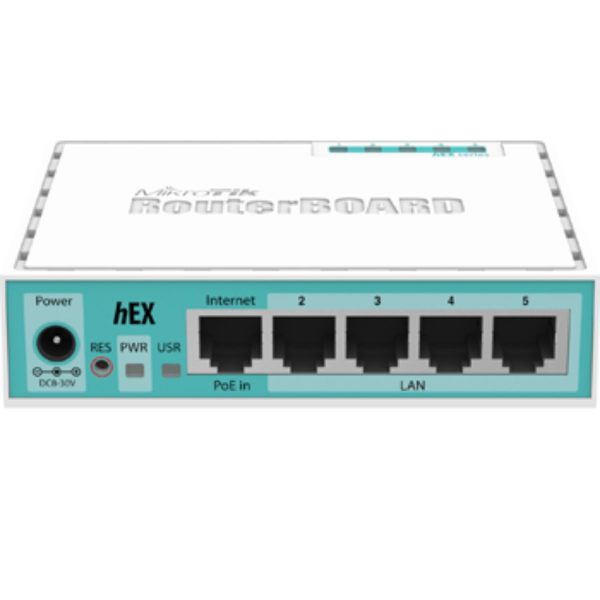 MikroTik RB750Gr3 hEX 5 Gigabit Ports, 880MHz, 256MB, RouterOS L4