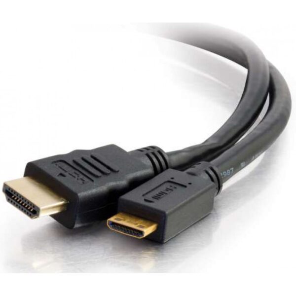 Καλώδιο mini HDMI DeTech, 1.5m, Μαύρο - 18066 - Image 2