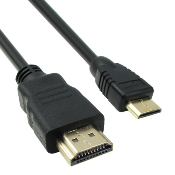 Καλώδιο mini HDMI DeTech, 1.5m, Μαύρο - 18066