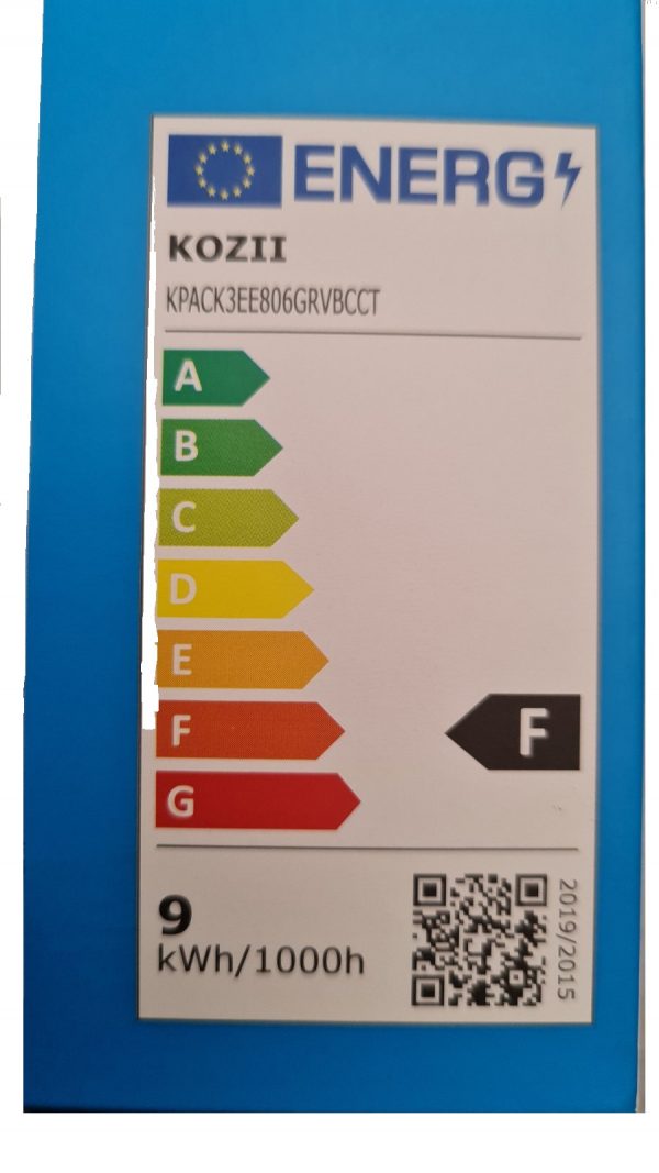 SMART LED E27 806LM A60 DIMMABLE /CCT/RGB KOZII 3τεμ - Image 3