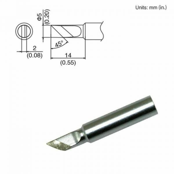 HAKKO Μύτη Κολλητηριού T18-K Shape-K Γιά Σταθμο κολλησης ORIGINAL - Image 3