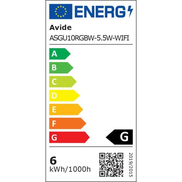 Avide LED Smart GU10 5.5W RGB+W WIFI APP Control - Image 3