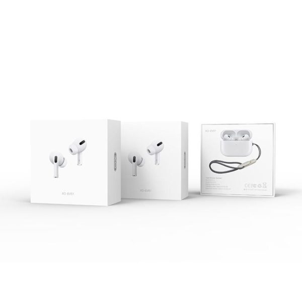 XO EV51 5th Generation Bluetooth Headset White - Image 2