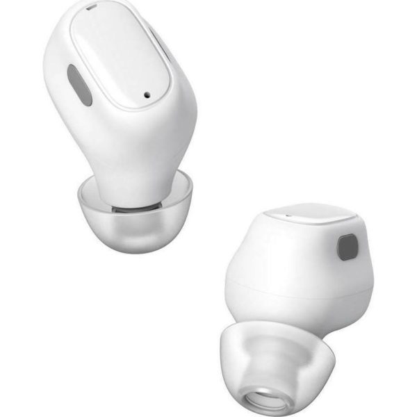 Baseus WM01 In-ear Bluetooth Handsfree Ακουστικά με Θήκη Φόρτισης Λευκά - Image 2