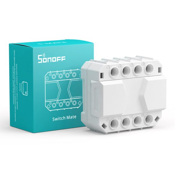 Sonoff S-Mate Ενδιάμεσος Διακόπτης με 3 κανάλια 16Α Λευκός - Image 5