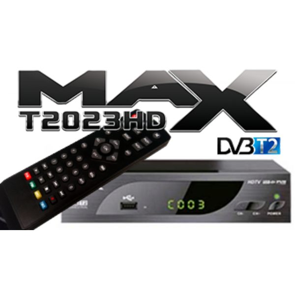 MAX T2023 Ψηφιακός Δέκτης Mpeg-4 Full HD (1080p)