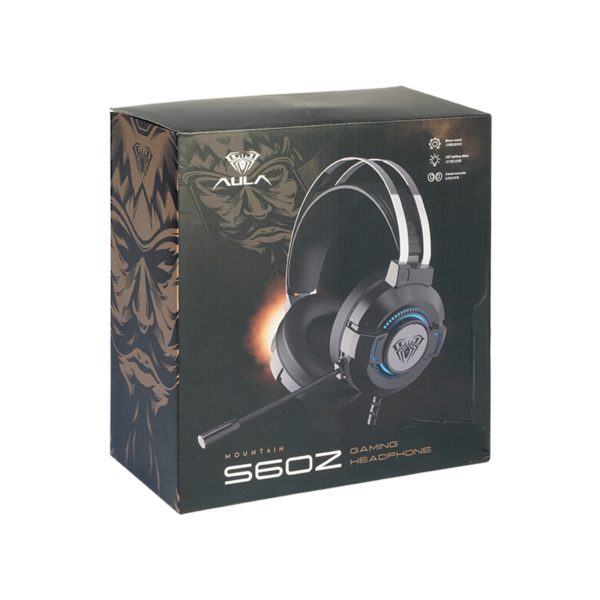Aula S602 Over Ear Gaming Headset με σύνδεση USB / 3.5mm - Image 2