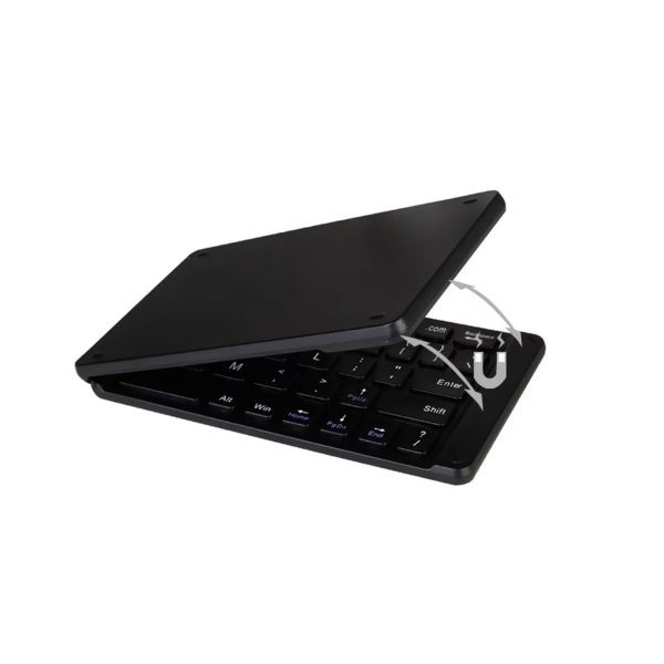 Foldable K018 Ασύρματο Bluetooth Πληκτρολόγιο Αγγλικό US - Image 2