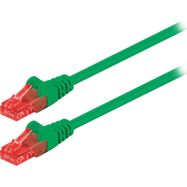 Goobay U/UTP Cat.6 Καλώδιο Δικτύου Ethernet 0.5m Πράσινο