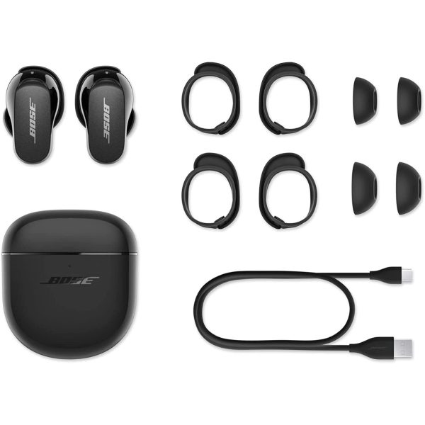 Bose QuietComfort Earbuds II Ασύρματα Bluetooth Ακουστικά Νoise Cancelling Μαύρα (870730-0010) - Image 5