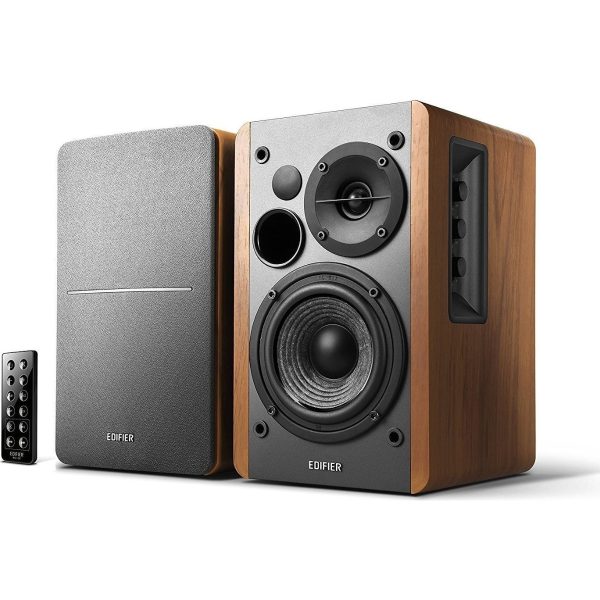 Edifier R1280DB Αυτοενισχυόμενα Ηχεία 2 Δρόμων με Bluetooth 42W (Ζεύγος) Καφέ