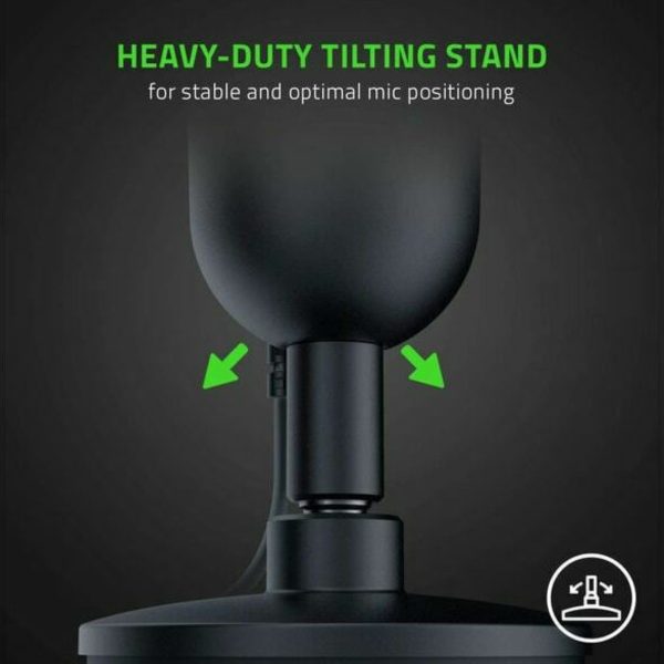 Razer Seiren Mini Πυκνωτικό Μικρόφωνο USB Επιτραπέζιο Φωνής Black - Image 6