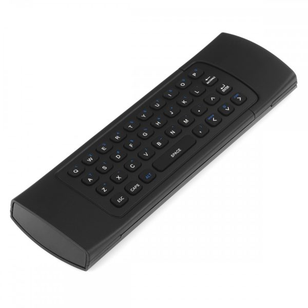 Wireless remote control No brand MX3, Air mouse, USB 2.4GHz, Microphone, IR learning, Black - Image 5