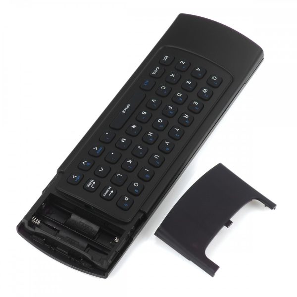 Wireless remote control No brand MX3, Air mouse, USB 2.4GHz, Microphone, IR learning, Black - Image 6