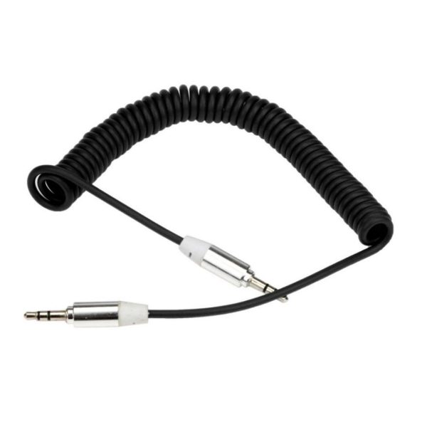 Καλώδιο Ήχου 3.5mm Μ/Μ, 1m, DeTech, ελαστικό