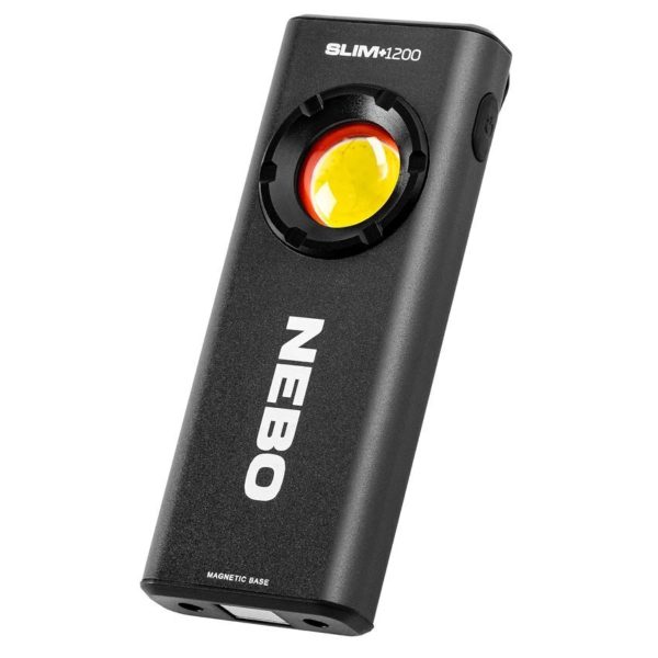 Nebo Slim+ Επαναφορτιζόμενος Φάκος LED 1200lm / Αδιάβροχο / Powerbank (NEB-WLT-1007-G)