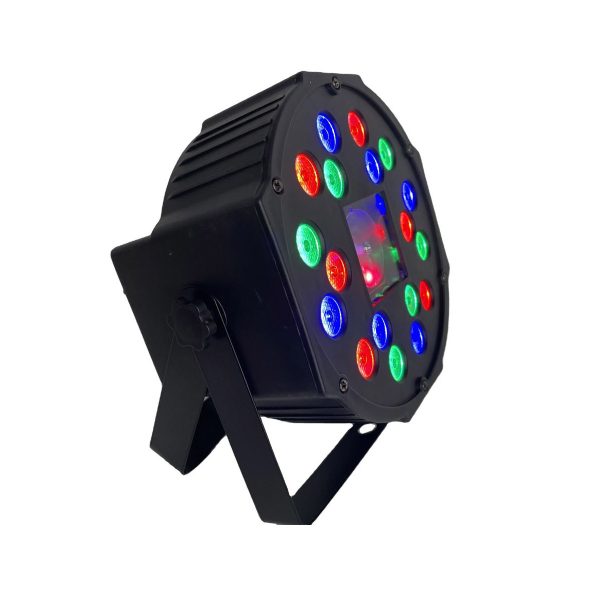 Φωτορυθμικό KAL RGB 18LED ME ΚΟΚΚΙΝΟ / ΠΡΑΣΙΝΟ LASER XKL-A3 PAR