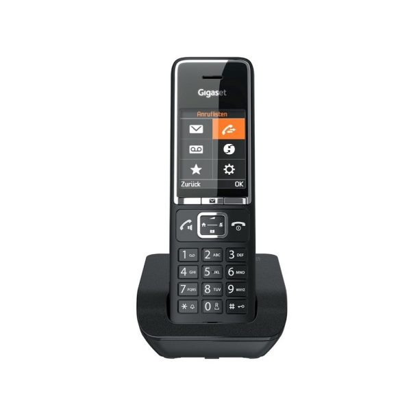 Gigaset Comfort 550 Ασύρματο Τηλέφωνο με Aνοιχτή Aκρόαση Μαύρο (S30852-H3001-R604) - Image 2