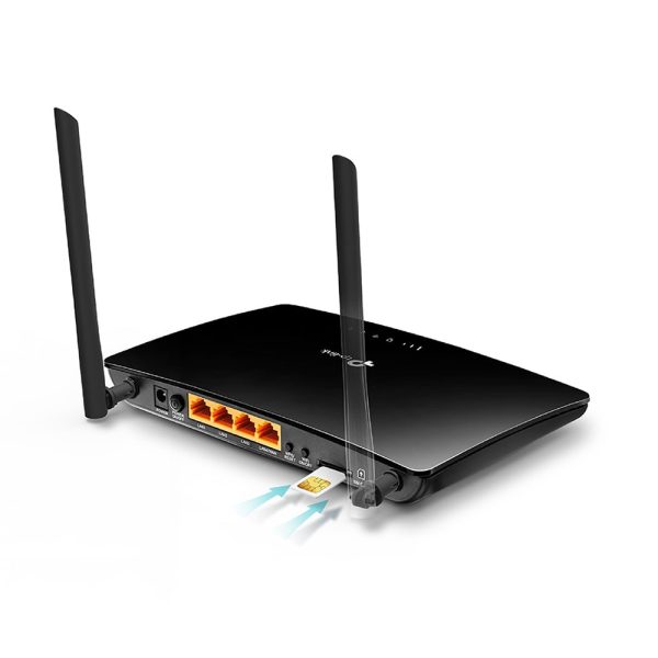 TP-LINK TL-MR6400 V7.0 Ασύρματο 4G Mobile Router Wi‑Fi 4 με 3 Θύρες Ethernet - Image 3