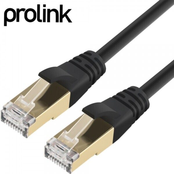 Prolink Patch cord CAT7 PF207-0100 1.0m gigabite network cable Καθαρός Χαλκός