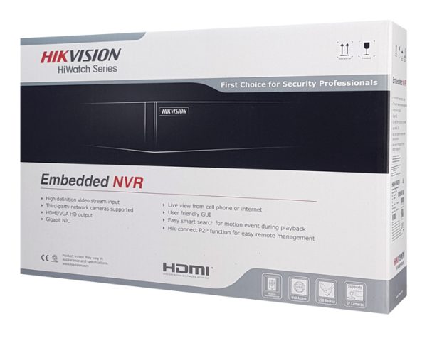 Hikvision HiWatch HWN-2104MH-4 Καταγραφικό NVR 4MP / 4CH / POE(STD)(D) - Image 3