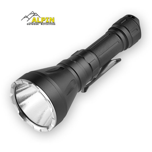 Επαναφορτιζόμενος Φακός Led Alpin LongBeam 2 Outdoor με 1800Lm 1000m απόσταση