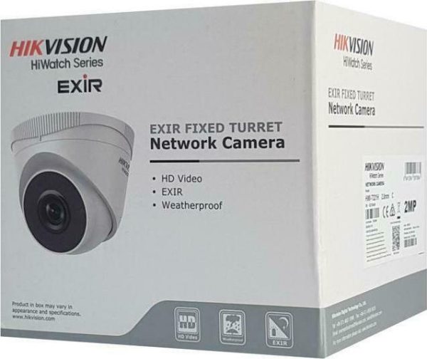 HIKVISION/HiWatch ΚΑΜΕΡΑ HWI-T221H DOME IP 2 MP Fixed Turret 2.8 mm IP67 - Image 3