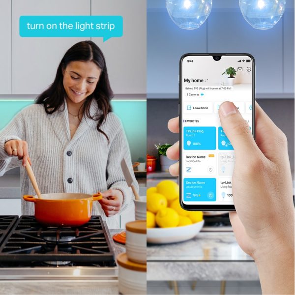 Ταινία RGB LED TP-Link Tapo L900-5 Smart WiFi - Dimmable - Voice Assistant - 5m - Image 3