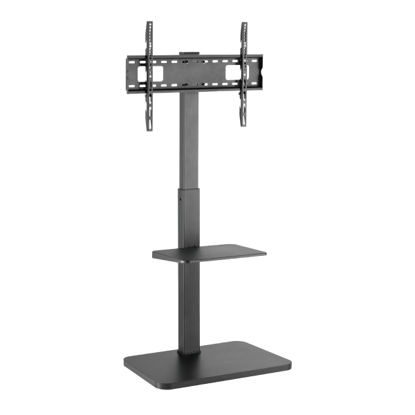 BRATECK βάση δαπέδου FS32-46 για τηλεόραση 37-75" έως 40kg, με ράφι