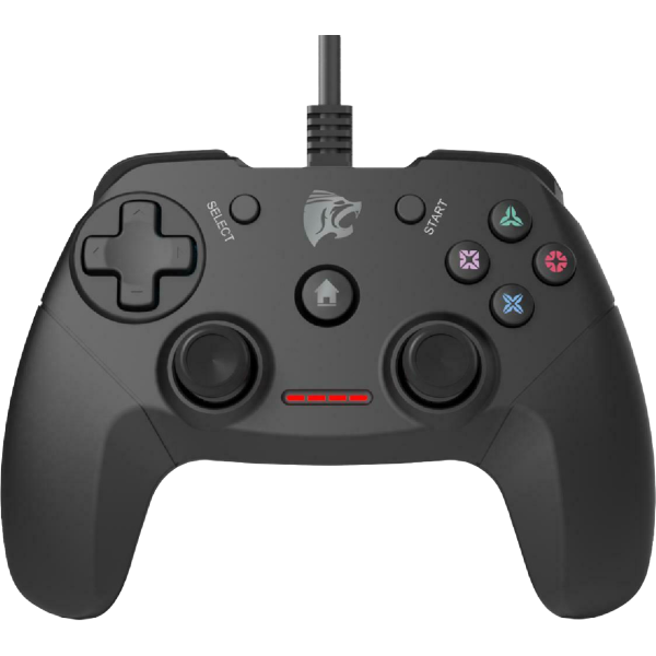 Roar R100WD Μαύρο Ενσύρματο Gamepad (RR-0002) για Android / PC / PS3