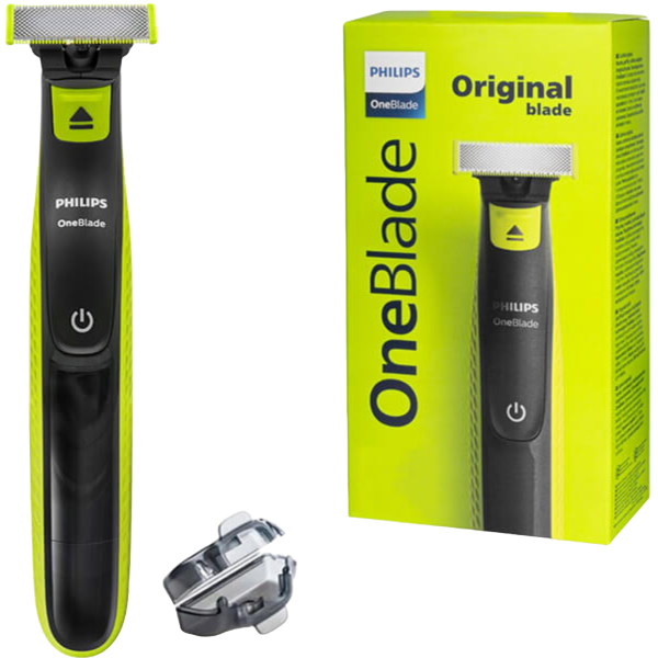 Philips Norelco OneBlade Men's Shaver Foil and Trimmer Grey/Lime QP2724/10