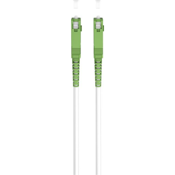 Καλώδιο Οπτικής Ινας SC/APC 10m (patchcable) SINGLE MODE (OS2) FTTH Λευκό - Image 3