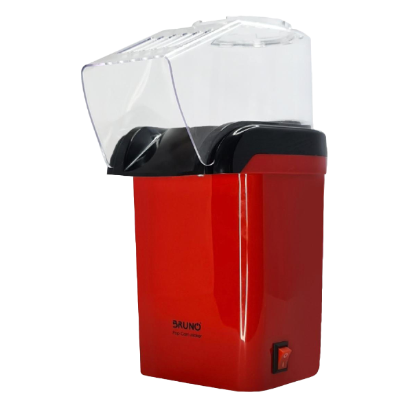BRUNO συσκευή παρασκευής ποπ-κορν BRN-0085, 1200W, κόκκινη