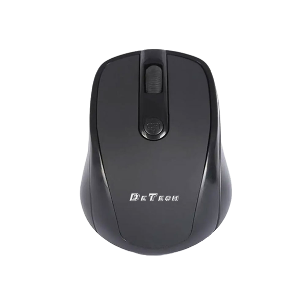 Ποντίκι DeTech D7, Wireless, USB, Black - 776