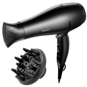 BRUNO σεσουάρ μαλλιών BRN-0154, 2200W, με φυσούνα, μαύρο