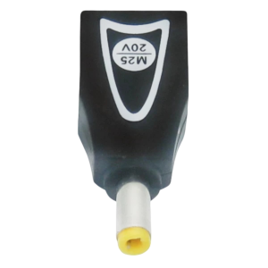 POWERTECH βύσμα για φορτιστή TOSHIBA, IBM, HP, ACER, ASUS, LENOVO laptop, M25, 20V, 5,5x2,5 mm