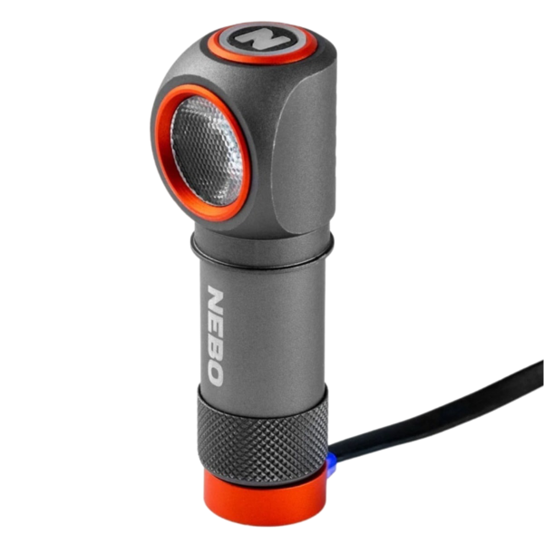 Nebo Einstein 600+  Φάκος Κεφαλής Επαναφορτιζόμενος LED (NEB-HLP-1008-G) - Image 2