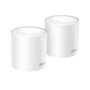 TP-LINK Deco X10 v1 Access Point Wi‑Fi 6 Dual Band (2.4 & 5GHz) σε Διπλό Kit Λευκό