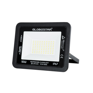 GloboStar Atlas Στεγανός Προβολέας LED 50W Ψυχρό Λευκό 6000K IP67 (61422)